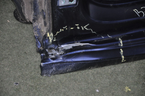 Front left quarter VW Passat b7 12-15 USA blue, with central pillar, dented threshold