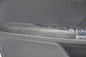 Door trim card front left Honda Civic X FC 16-21 4d black cloth with black insert, under chemical