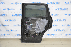 Door assembly rear right Ford Escape MK3 13-19 black G1 pokes