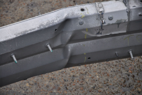 Front left quarter Tesla Model S 12-15 pre-rest RWD aluminum panel, gray, on the body, without a glass, dented side member