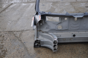 Front right quarter Tesla Model S 12-15 pre-rest RWD panel aluminum, gray, on the body