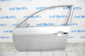 Door bare front left Honda Civic X FC 16-21 4d silver NH830M, painted, dented, bumps