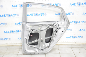 Bare rear right door Honda Civic X FC 16-21 4d silver NH830M, changed canvas, putty, bumps, dented