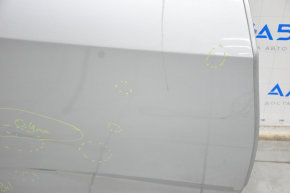 Bare rear right door Honda Civic X FC 16-21 4d silver NH830M, changed canvas, putty, bumps, dented