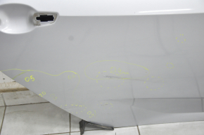 Bare rear right door Honda Civic X FC 16-21 4d silver NH830M, changed canvas, putty, bumps, dented