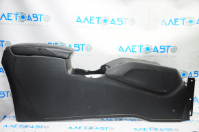 Console center armrest Nissan Rogue 14-17 black
