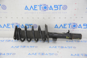 Shock absorber strut assembly front right Ford Escape MK3 13-13 straight cup, spring blue
