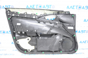 Door trim card front right Honda Civic X FC 16-21 4d cloth black with black insert, under chemical