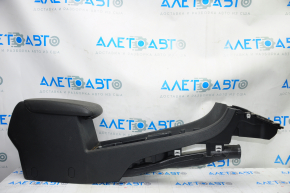 Central console armrest VW Passat b7 12-15 USA black, under rear row air duct, under box pocket