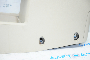 Console central armrest VW Passat b7 12-15 USA beige, without plugs, scratches