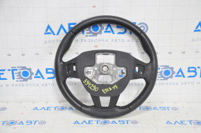 Naked steering wheel Ford Escape MK3 17-19 rest, leather black worn, scratches