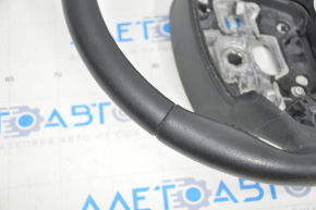 Naked steering wheel Ford Escape MK3 17-19 rest, leather black worn, scratches