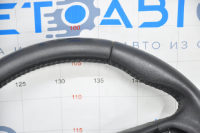 Naked steering wheel Ford Escape MK3 17-19 rest, leather black worn, scratches