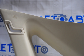 Upper right arch trim Lexus RX350 RX450h 10-15 beige, scratches, plastic turned white