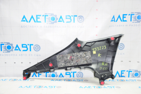 Rear pillar trim upper right Toyota Prius 50 16-20 black, scratches