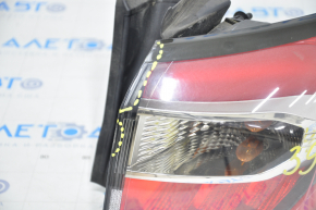 Outer wing lamp right Ford Escape MK3 17-19 rest sawed edge, air under glass