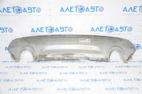 Rear bumper trim lower Ford Escape MK3 17-19 rest 2 pipes sawed