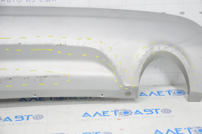 Rear bumper trim lower Ford Escape MK3 17-19 rest 2 pipes sawed