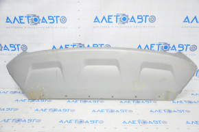 Front bumper lip trim Ford Escape MK3 17-19 rest silver scratches, filed