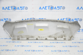 Front bumper lip trim Ford Escape MK3 17-19 rest silver scratches, filed