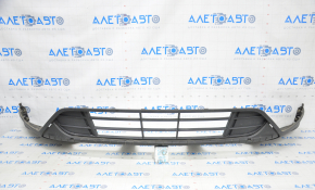 Front bumper lip Ford Escape MK3 17-19 rest, structure is worn, filed