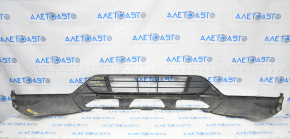 Front bumper lip Ford Escape MK3 17-19 rest, structure is worn, filed