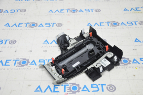 Gearbox shifter lining Honda Civic X FC 16-21 black