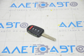 Key Honda Civic X FC 16-21 4 buttons, worn emblem