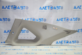 Rear pillar trim left Nissan Murano z52 15-24 gray, plastic turned white, scratches