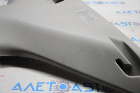 Rear pillar trim left Nissan Murano z52 15-24 gray, plastic turned white, scratches