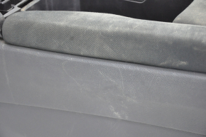 Console central armrest and cup holders Honda Civic X FC 16-21 black cloth, chemically treated, scratches