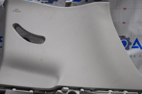 Rear pillar trim right Nissan Leaf 13-17 gray, scratches