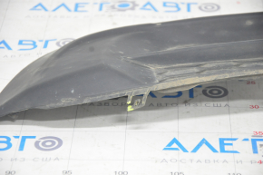 Bumper grille right Honda Civic X FC 16-19 structure without fog lights, broken fastener, pressed