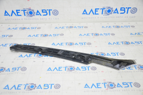 Radiator grille molding right Honda Civic X FC 16-19 chrome, sand