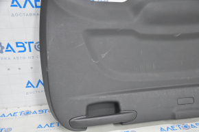 Lower tailgate trim Ford Escape MK3 17-19 rest black scratches, worn, broken mount