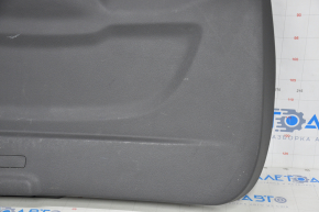 Lower tailgate trim Ford Escape MK3 17-19 rest black scratches, worn, broken mount