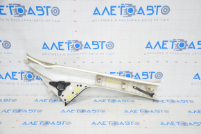 Front pillar trim upper left Ford Escape MK3 13-13 gray under tweeter, type 1 plastic turned white