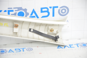 Front pillar trim upper left Ford Escape MK3 13-13 gray under tweeter, type 1 plastic turned white