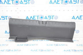 Trunk opening trim Honda Civic X FC 16-21 4d black, worn