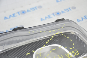Front left headlight complete Ford Escape MK3 17-19 rest, halogen+led, light web, varnish has come off
