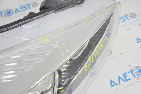 Front right headlight complete Ford Escape MK3 17-19 rest halogen+led light web, varnish used