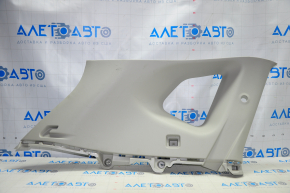 Left upper arch trim for Nissan Rogue 14-20, gray, 2 rows, scratches