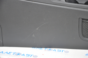 Console center armrest and cup holders Ford Escape MK3 17-19 leather black titanium scratches