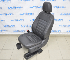 Driver's seat Ford Escape MK3 13-14 with airbag, electric, leather black