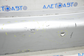 Rear bumper bare Honda Civic X FC 16-21 4d silver, painted, pressed, tears, scratches