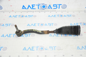 Steering rod with tip left Toyota Prius 30 10-15 rusty, cracked boot