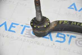 Steering rod with tip left Toyota Prius 30 10-15 rusty, cracked boot