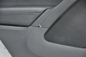 Door trim card rear left VW Tiguan 09-17 black leather broken trim