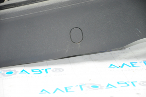 Central console armrest and cup holders VW Jetta 11-18 USA black without armrest, without plug, scratches