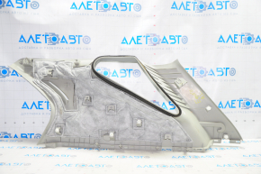 Rear pillar trim left Chevrolet Equinox 10-17 gray, without plugs, scratches
